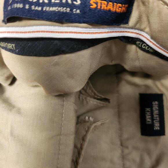Mens dockers 36x30  khaki dress pants straight fit - Picture 5 of 7